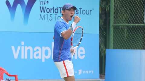 Lý Hoàng Nam và cặp Minh Tuấn-Linh Giang vào chung kết giải quần vợt nhà nghề M15