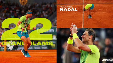 Nadal giúp Big 3 đoạt 58 trong 68 Grand Slam gần nhất