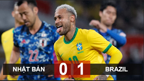 Kết quả Nhật Bản 0-1 Brazil: Neymar đe dọa kỷ lục của Pele