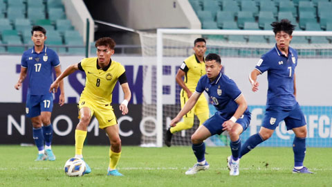 U23 Malaysia sớm bị loại: 'Hổ non' chưa thể gầm vang