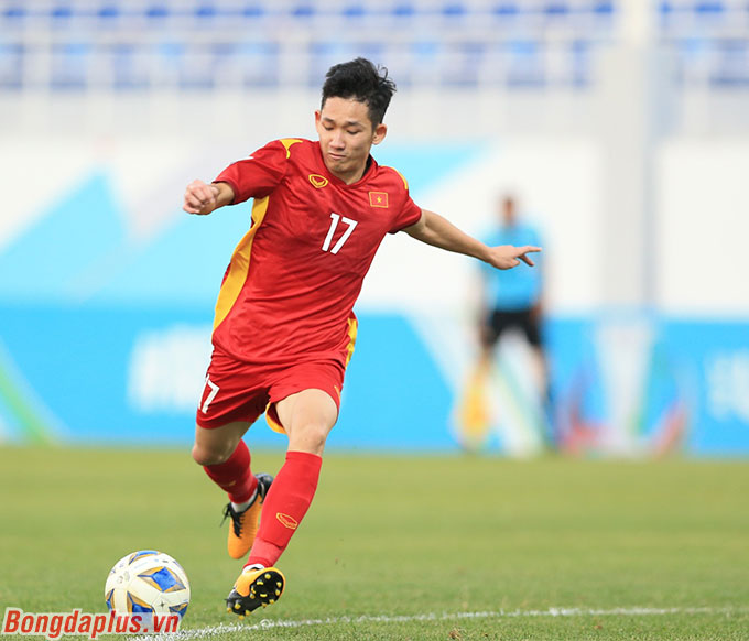 Hai Long xuất sắc nhất trận U23 Việt Nam vs U23 Malaysia - Ảnh: Nhật Anh