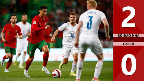 VIDEO bàn thắng Bồ Đào Nha vs Czech: 2-0 (Nations League 2022/23)