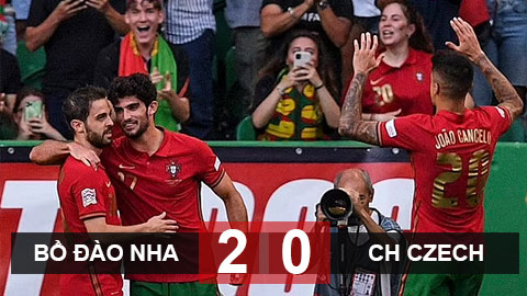 Kết quả Bồ Đào Nha 2-0 CH Czech: Ronaldo mờ nhạt Kết quả Bồ Đào Nha 2-0 CH Czech: Ronaldo mờ nhạt