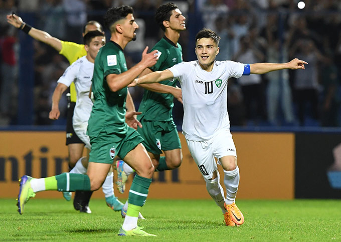 U23 Uzbekistan giành quyền đi tiếp - Ảnh: AFC 