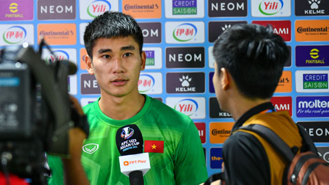 VCK U23 châu Á 2022: Nhâm Mạnh Dũng, cầu thủ ấn tượng nhất của U23 Việt Nam