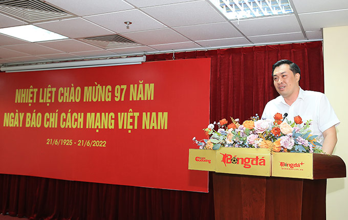 Phó Chủ tịch VFF - Cao Văn Chóng mong Tạp chí Bóng đá có sự phát triển hơn nữa trong thời gian tới 