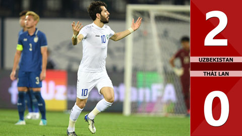 VIDEO bàn thắng Uzbekistan vs Thái Lan: 2-0 (Vòng loại Asian Cup 2023) VIDEO bàn thắng Uzbekistan vs Thái Lan: 2-0 (Vòng loại Asian Cup 2023)