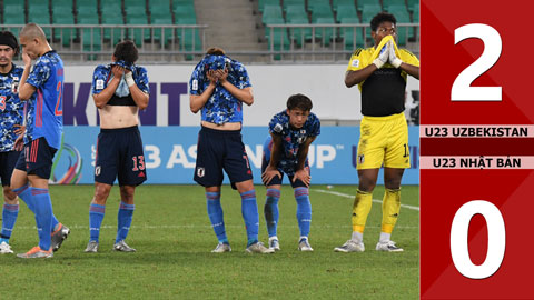 VIDEO bàn thắng U23 Uzbekistan vs U23 Nhật Bản: 2-0 (Bán kết U23 châu Á 2022)