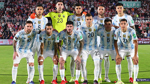 Argentina sẽ vượt Pháp để vào top 3 ở BXH FIFA tháng 6/2022