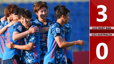 VIDEO bàn thắng U23 Nhật Bản vs U23 Australia: 3-0 (Tranh hạng 3 - U23 châu Á 2022)