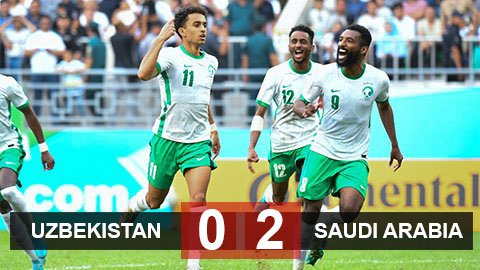 Kết quả U23 Uzbekistan 0–2 Saudi Arabia: Saudi Arabia, nhà vô địch toàn diện