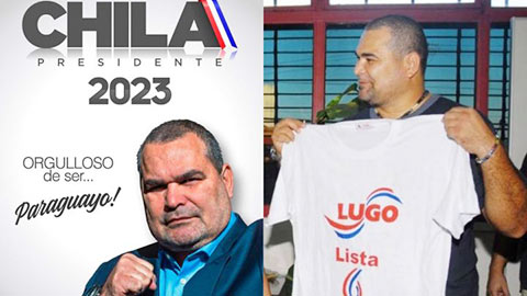 Thủ môn huyền thoại Paraguay ra tranh cử tổng thống 