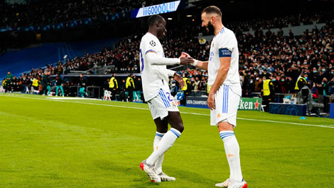 Mendy và Benzema là 2 trong 4 cầu thủ người Pháp tại Real Madrid