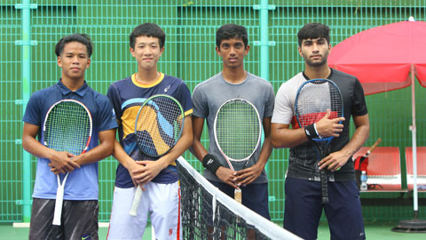 Giải quần vợt ITF U18 năm 2022: 'Song Anh' vào tứ kết đôi nam