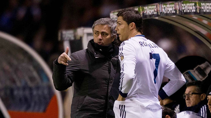 Ronaldo khó có thể tái ngộ HLV Jose Mourinho ở Roma