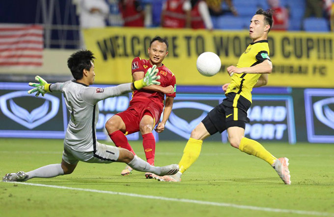 Dion Cools không thể giúp ĐT Malaysia tránh một thất bại trước ĐT Việt Nam tại vòng loại World Cup 