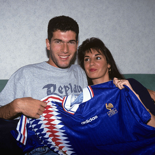 Zidane bên người bạn tri kỷ Véronique