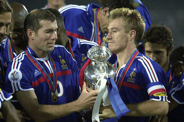 Vô địch EURO 2000 cùng ĐT Pháp