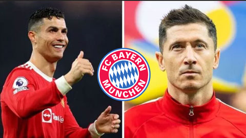 Bayern bất ngờ nhắm Ronaldo thay Lewandowski