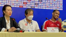 HLV Bae Ji Won (Viettel): 'Nhâm Mạnh Dũng chơi tốt, nhưng chưa thể có vị trí chính thức trong đội'