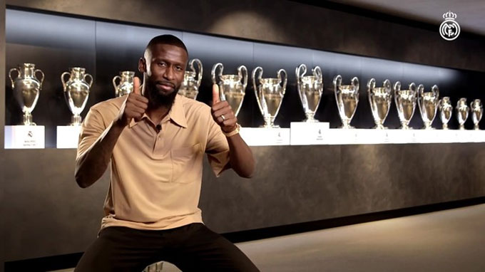 Real có thêm sức mạnh với Rudiger