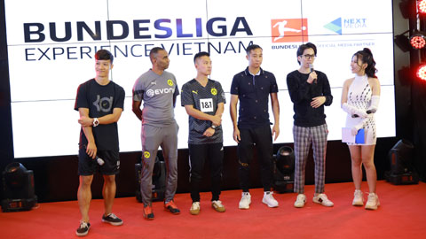 Không khí sôi động tại sự kiện Bundesliga Experience Vietnam do Bundesliga và Next Media phối hợp tổ chức