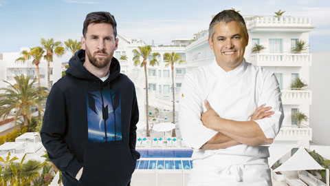 Messi hợp tác với siêu đầu bếp 