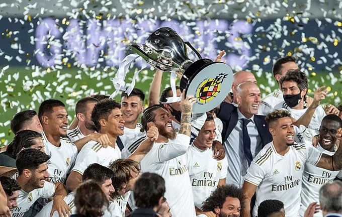 Ramos góp đại công giúp Real vô địch La Liga 2019/20