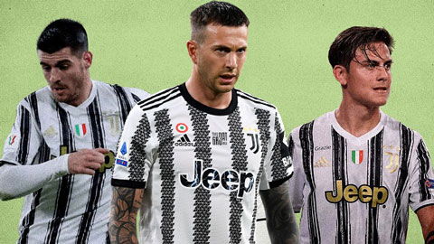 Juventus chính thức chia tay 3 ngôi sao trên hàng công