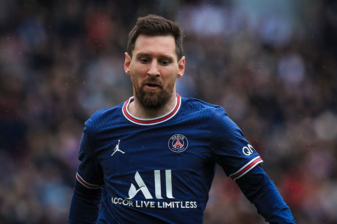 Lionel Messi, 35 tuổi, hiện thuộc biên chế PSG. Anh được định giá 50 triệu euro, cao nhất trong số các cầu thủ ngoài 34 tuổi