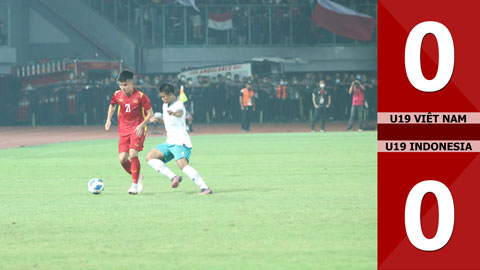 VIDEO bàn thắng U19 Việt Nam vs U19 Indonesia: 0-0 (U19 Đông Nam Á 2022)
