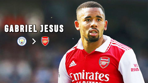 Ở Arsenal, Jesus sẽ là số 9 đích thực