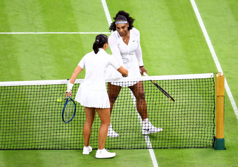 Harmony Tan gây sốc khi loại huyền thoại Serena Williams ngay tại vòng 1 Wimbledon 2022