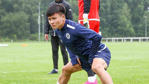 Quang Hải kiến tạo, ghi điểm ở thái độ tại buổi tập thứ 2 ở Pau FC
