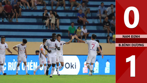 VIDEO bàn thắng Nam Định vs B.Bình Dương: 0-1 (Vòng 5 V.League 2022)