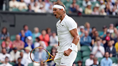 Nadal vào vòng bốn Wimbledon 2022