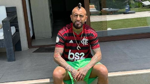 Arturo Vidal gia nhập Flamengo