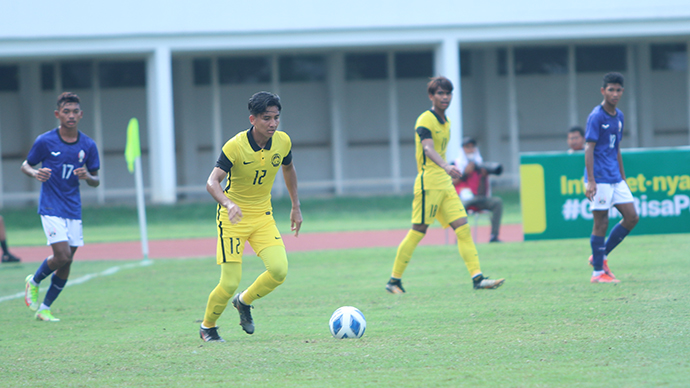 U19 Malaysia giành trọn 3 điểm trước U19 Campuchia - Ảnh: Phan Hồng 
