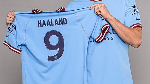 Haaland mặc áo số mấy tại Man City?