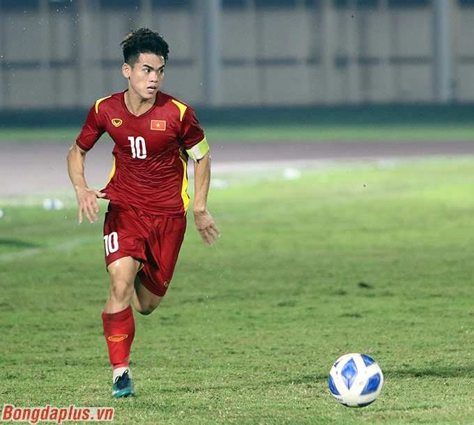 Khuat Van Khang ส่องช่วยให้ Vietnam U19 เสมอกับ Thailand U19 - Photo: Phan Hong 