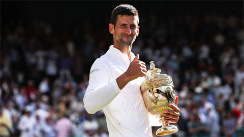 Djokovic vô địch Wimbledon mùa thứ tư liên tiếp