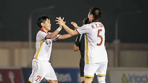 Kết quả ĐT nữ Việt Nam 6-0 ĐT nữ Timor Leste: Giành vé vào bán kết 