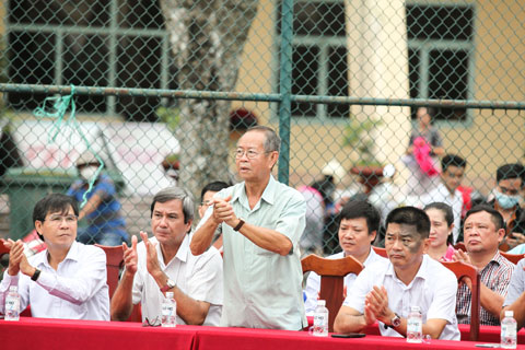 Ông Bùi Duy An – Chủ tịch Liên đoàn quần vợt tỉnh Vĩnh Long