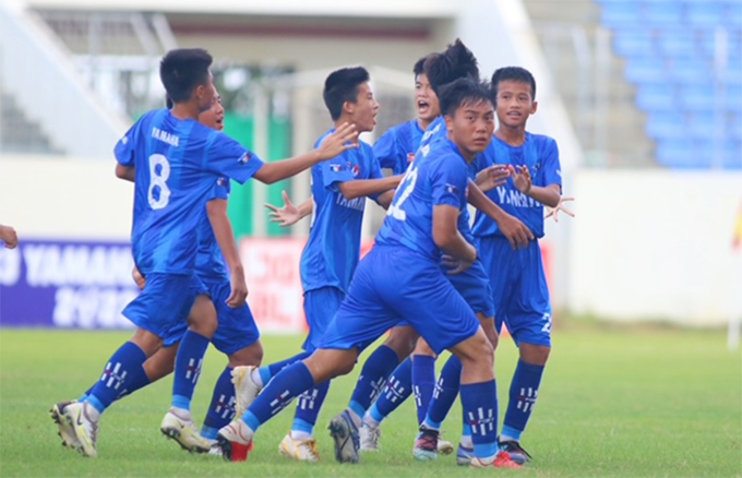 U13 Hà Nội vào chơi trận chung kết với U13 SLNA