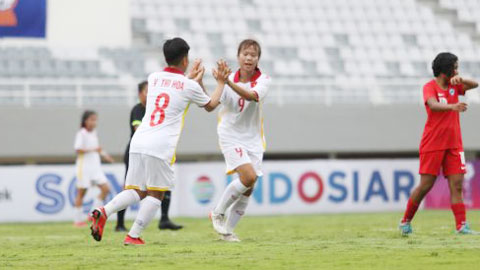 U18 nữ Việt Nam hướng đến chiến thắng thứ hai