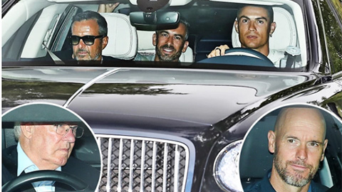 Ronaldo đã có mặt ở Man United, Sir Alex cũng được mời đến