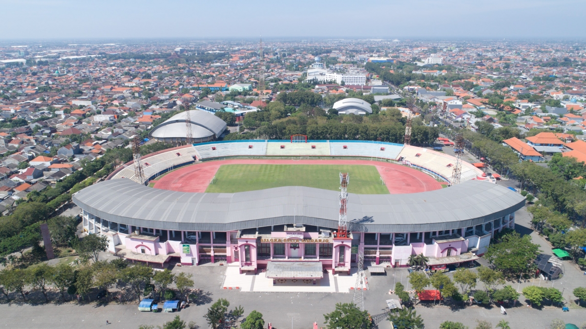 Sân Gelora Delta Sidoarjo cách thủ đô Jakarta 780km được lựa chọn tổ chức vòng loại U20 châu Á 2023 