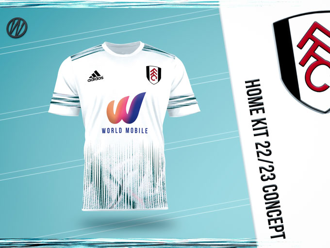 Áo đấu sân nhà của Fulham mùa 2022/23
