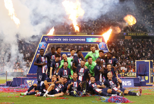 Siêu Cúp nước Pháp mới chỉ là danh hiệu đầu tiên ở mùa 2022/23 đầy tham vọng của PSG