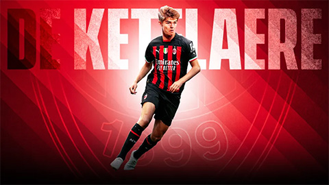 Milan mua thành công De Ketelaere với giá 35 triệu euro